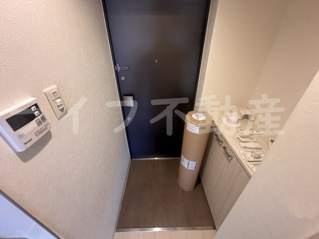 グランデュール大今里西の玄関|収納もある玄関です