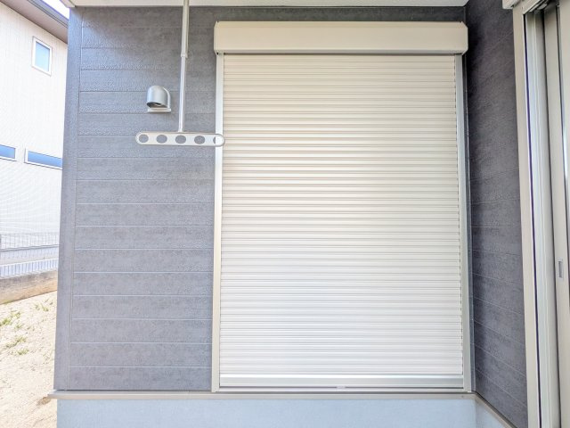 石岡市府中　第1　新築戸建て　3号棟の防犯設備