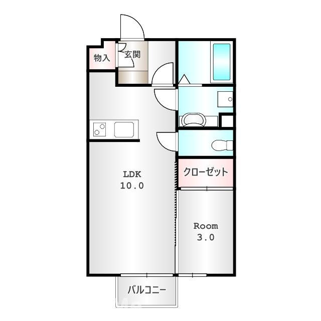 ヴィラージュレヨン　Ｂの間取り|他社様掲載物件もまとめてご紹介、ご案内可能です(^^)/