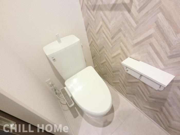 D-ROOM紅雲町Cのトイレ|当社、チルホームのHPもご覧ください(^^)/物件情報多数♪