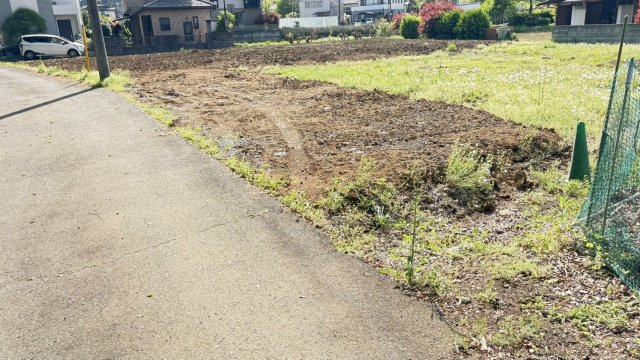 土地 所沢市三ケ島の外観|前面道路