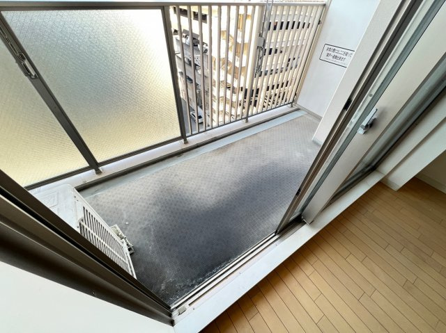 エル・セレーノ上本町レジデンスのバルコニー