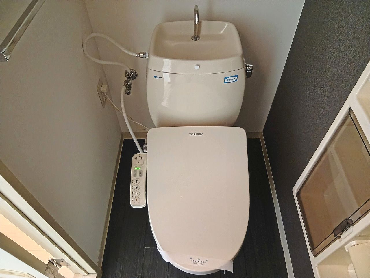 グリーンハイツ北浦のトイレ|シンプルで使いやすいトイレです