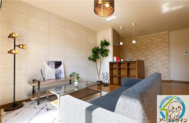 CASA住吉の居間・リビング|※家具は付きません。
