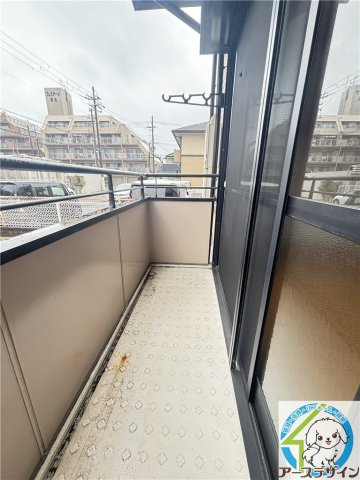 CASA住吉のバルコニー