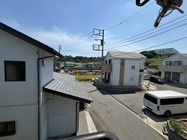 【展望】 | 大和ハウス施工の軽量鉄骨造りの一戸建て | 高い建物のもなく、1階・2階ともに日当たり良好です♪バルコニーも南に面し、天気のいい日の洗濯物はすぐ乾いて良いでね♪