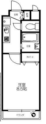 エース弐番館の間取り