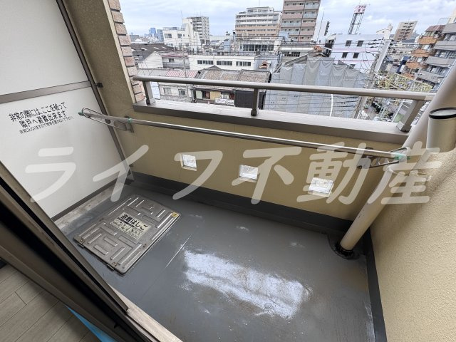 アロンディール新深江のバルコニー|バルコニーがあります