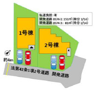 よかタウン／東区榎町1期／2号棟の区画図