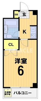 【間取り】 | 第22長栄エバグリーン桂川