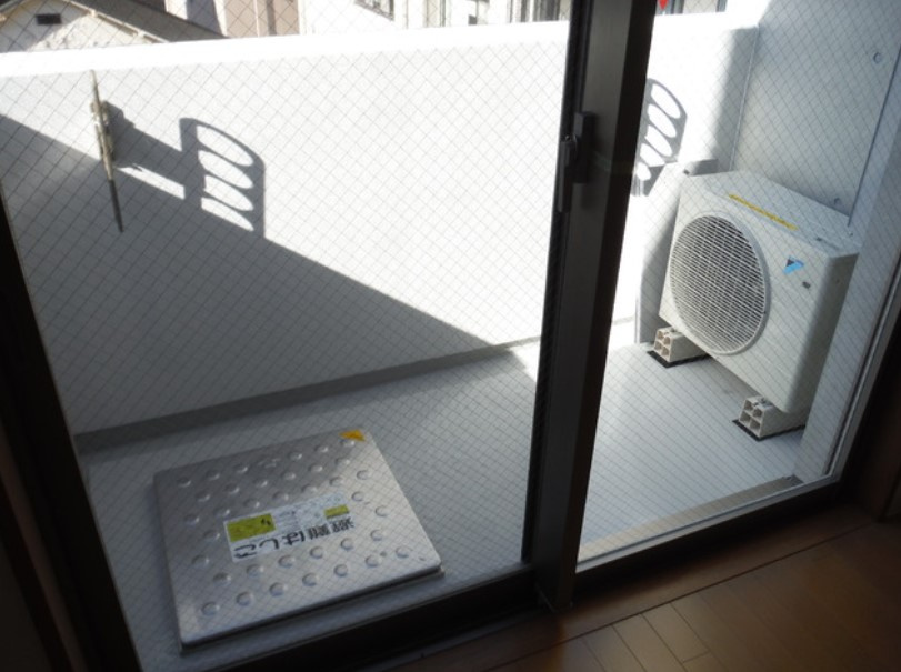 グリーニエ西新宿参番館のバルコニー