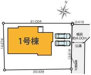 水戸市見川　2期　新築戸建ての区画図|区画図です♪