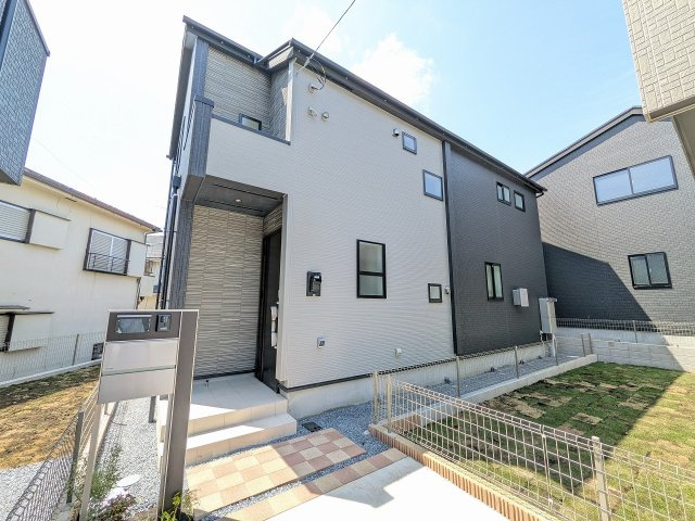 八王子市　石川町　新築一戸建ての外観|～北八王子駅徒歩18分　控除や減税で優遇の長期有医療住宅　全棟2台駐車可能～