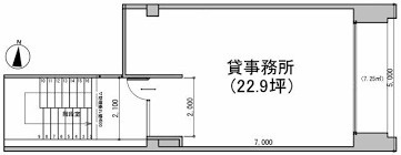 仮称）丸の内貸事務所店舗の間取り