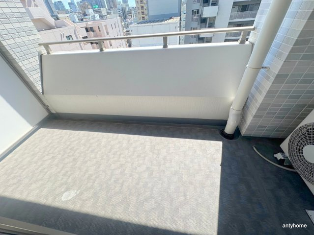 Galileo Sinmachi　仲介手数料無料のバルコニー