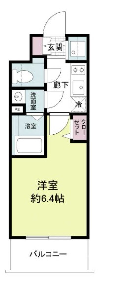 THE HUB MIYAKOJIMAの間取り