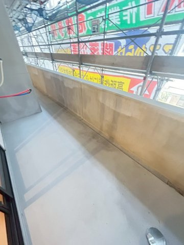 スプランディッド本町東DUEのバルコニー
