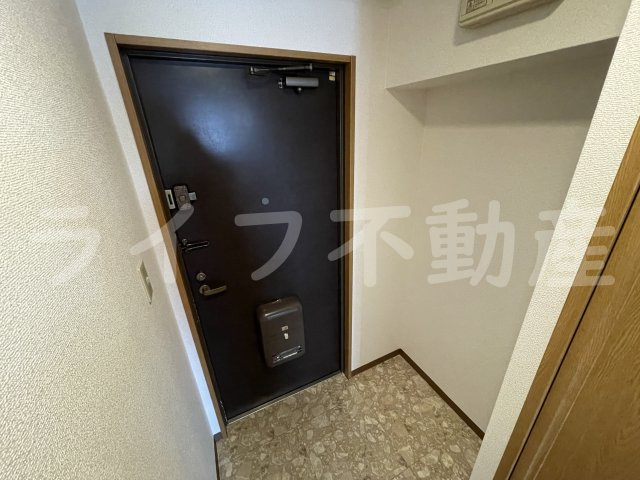 グリーンパークの玄関|ゆったりとした玄関です