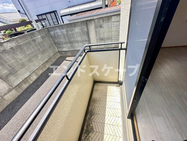 マルベリー　弐番館のバルコニー|高崎、前橋のお部屋探しはエンドスケープまで！お客様の理想お聞かせ下さい♪