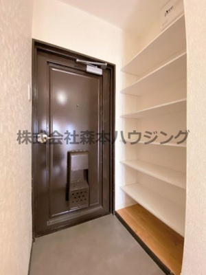 【収納】 | 　メゾン忍ケ丘 | シューズラックついてます