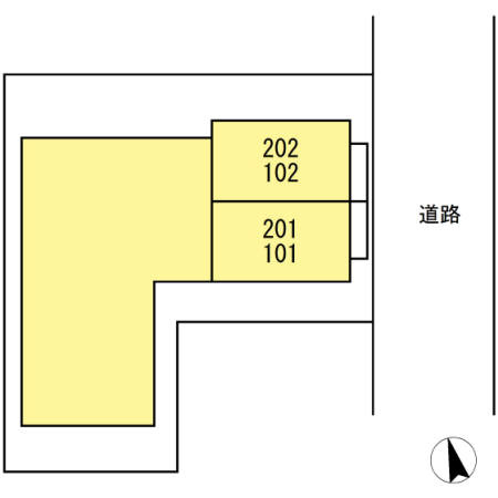 パルコートの区画図