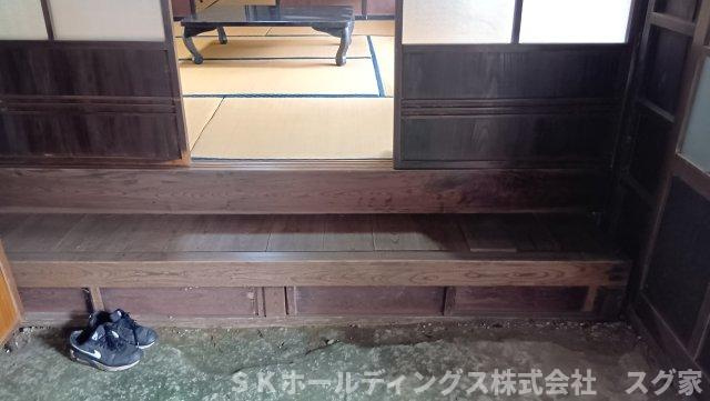 綾部市忠町古民家の内装