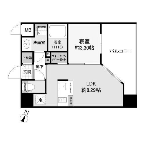 Live Flat六甲桜口の間取り