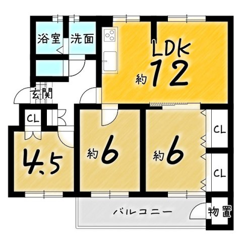 竹の台団地E１