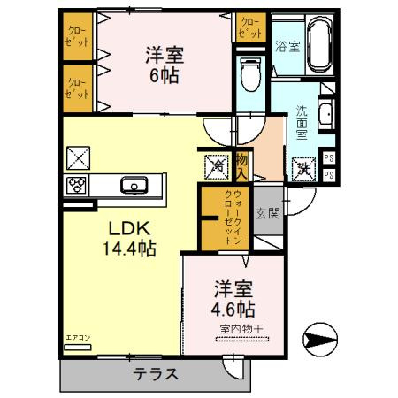 【間取り】 | Mellow　Stage
