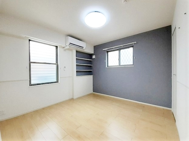 藤沢市石川３丁目のアパートの寝室