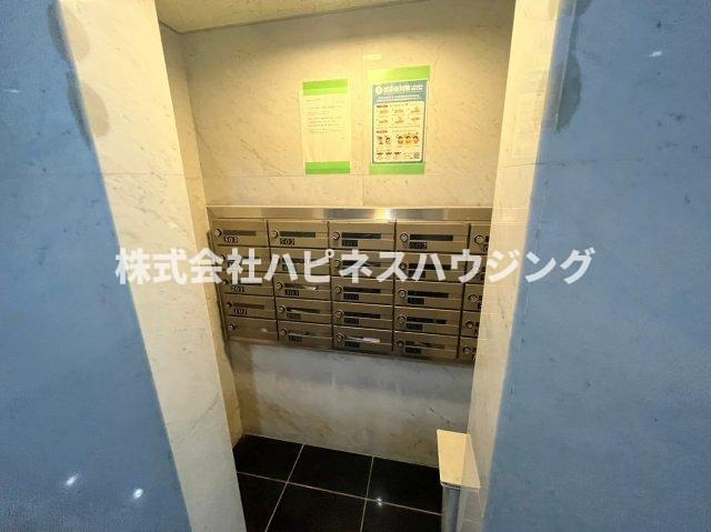 木崎台マンションの玄関