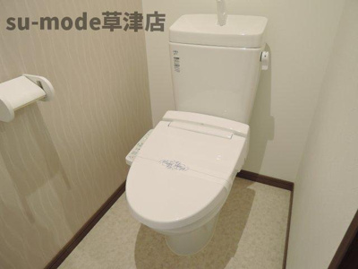 【トイレ】 | カルムメゾン | ゆったりとした空間のトイレです