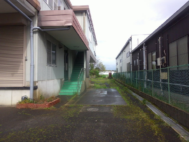 常総市豊田の倉庫の外観