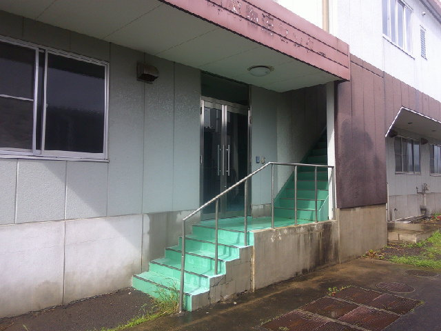 常総市豊田の倉庫の外観