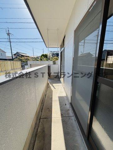 仲介手数料0円！メゾン晃梅のバルコニー