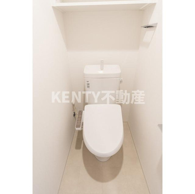 【トイレ】 | コンフォリア二葉 | 落ち着いた色調のトイレです