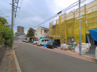 【前面道路含む現地写真】 | 名古屋市昭和区塩付通７丁目17【仲介手数料無料】新築一戸建て　2号棟