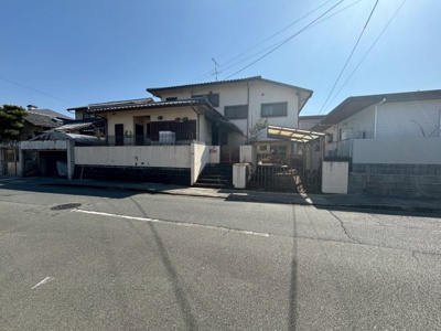 【前面道路含む現地写真】 | 熊本市北区楠4丁目土地