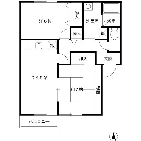 パレスフィールドＡ201