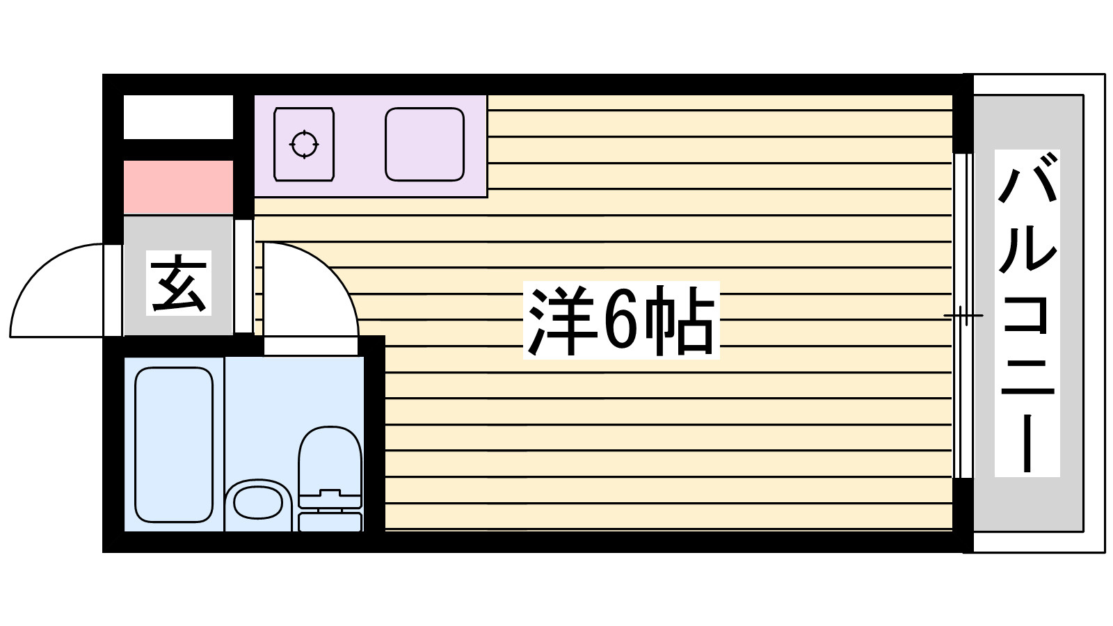 ポストセイシンの間取り