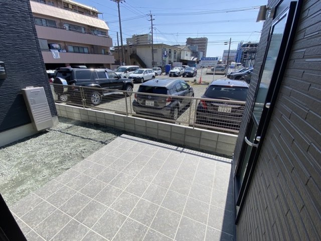 熊本市中央区本荘５丁目の一戸建てのバルコニー