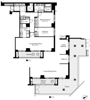 【間取り】 | 麻布第一マンションズ