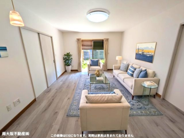 大阪市住之江区浜口西2丁目戸建の居間・リビング