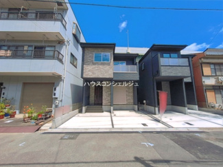 【前面道路含む現地写真】 | 名古屋市中川区九重町1111【仲介手数料無料】新築一戸建て　1号棟