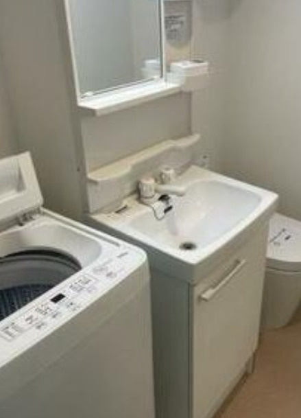 クレサージュ町屋の洗面所