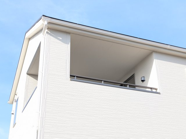 小美玉市上玉里　第2　新築戸建て　1号棟のバルコニー