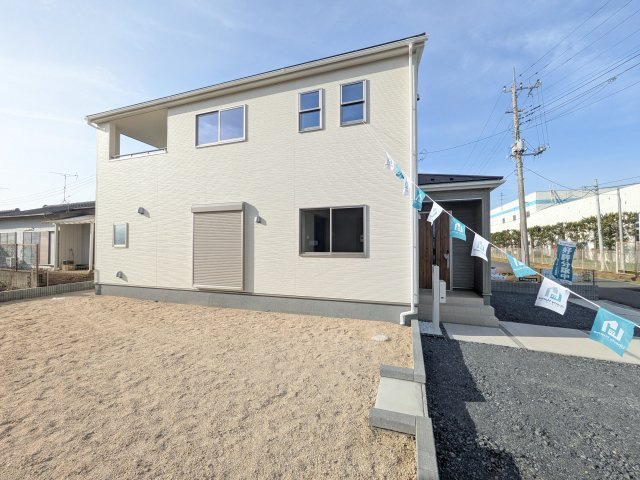 小美玉市上玉里　第2　新築戸建て　1号棟の外観