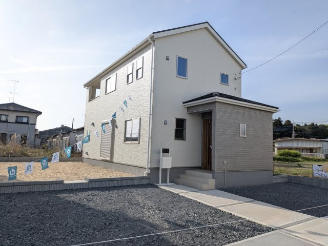 小美玉市上玉里　第2　新築戸建て　1号棟の外観
