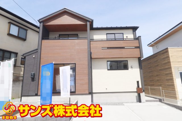 郡山市安積町南長久保１丁目2期　　　２号棟　　　安積第３小学校、安積第２中学区の外観|南側から見た外観♪