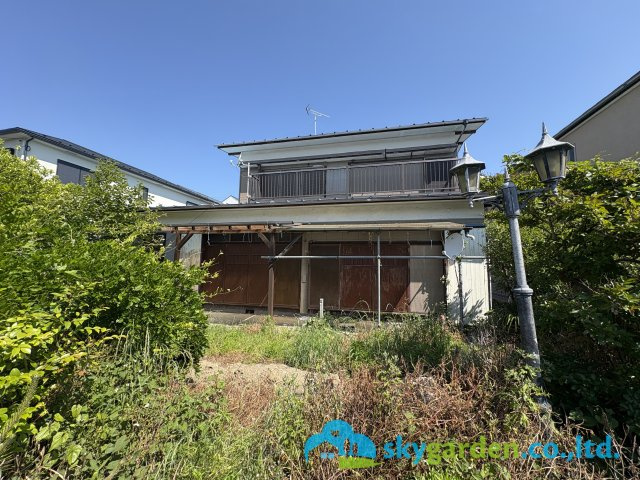 鎌倉市梶原三丁目　土地の外観|現況・古家あり